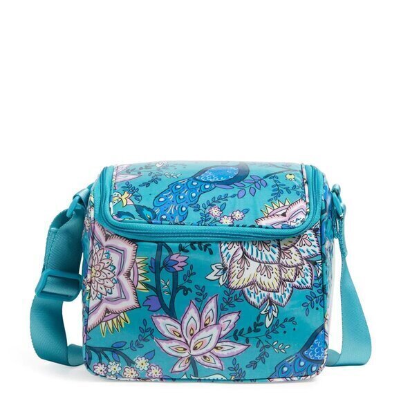 Vera Bradley Handbags - Vera Bradley Stay Cooler in Peacock Garden NWT
